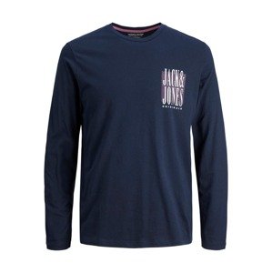 JACK & JONES Shirt  námořnická modř / bílá