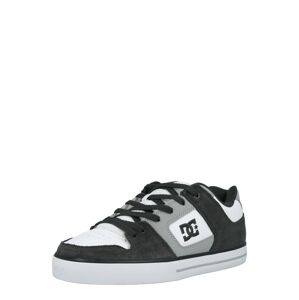 DC Shoes Tenisky 'PURE'  šedá / bílá / tmavě šedá