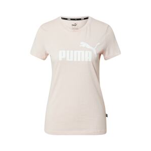 PUMA Funkční tričko  růžová / bílá