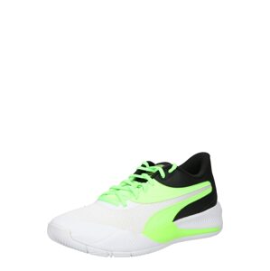 PUMA Sportovní boty 'Triple'  svítivě zelená / bílá / černá