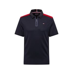 Tommy Sport Funkční tričko  červená / námořnická modř / bílá
