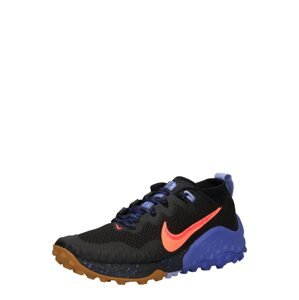 NIKE Sportovní boty 'Wildhorse 7'  černá / korálová / tmavě fialová