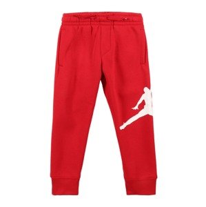Jordan Kalhoty  ohnivá červená / bílá