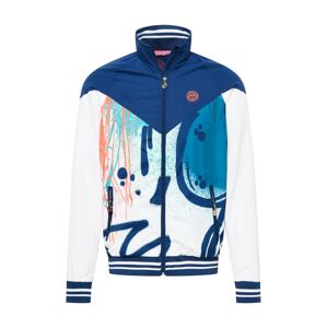 BIDI BADU Sportovní bunda  bílá / námořnická modř / svítivě modrá / korálová