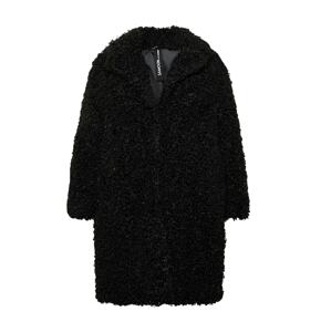 SAMOON Zimní kabát  černá