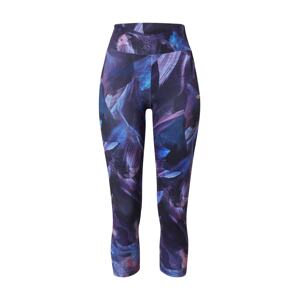 4F Sportovní kalhoty  tmavě modrá / fialová / azurová
