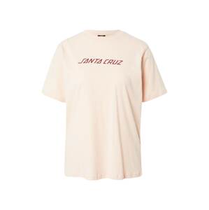 Santa Cruz Shirt  světle růžová / bílá / krvavě červená