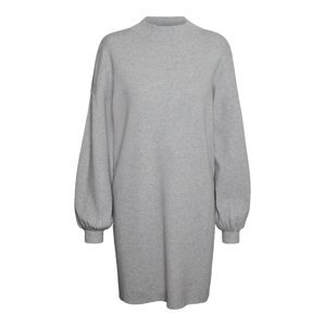 Vero Moda Tall Úpletové šaty 'Nancy'  šedý melír