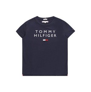 TOMMY HILFIGER Tričko  námořnická modř / bílá / červená