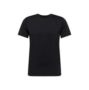 4F Funkční tričko  černá