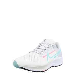 NIKE Běžecká obuv 'Zoom Pegasus 38'  bílá / aqua modrá / světle růžová