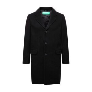 UNITED COLORS OF BENETTON Přechodný kabát černá