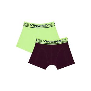 VINGINO Spodní prádlo 'FUN'  vínově červená / kiwi
