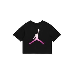 Jordan Tričko  fialová / černá