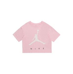 Jordan Tričko  pink / bílá / černá