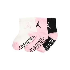 Jordan Ponožky  pink / bílá / černá