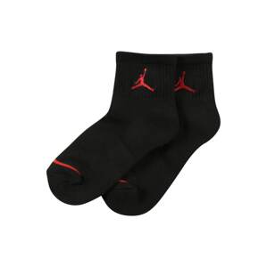 Jordan Ponožky  černá / červená