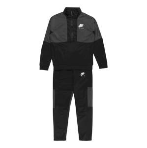 Nike Sportswear Joggingová souprava  černá / čedičová šedá / bílá