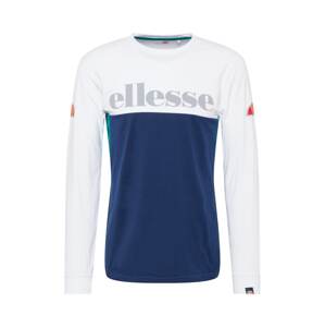 ELLESSE Sportshirt 'Karani'  bílá / marine modrá / stříbrně šedá