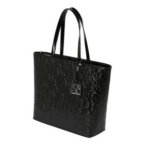 ARMANI EXCHANGE Nákupní taška  černá