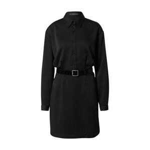GUESS Košilové šaty 'DOMINIQUE'  černá