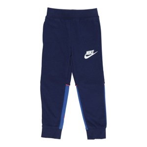 Nike Sportswear Kalhoty  královská modrá / bílá / nebeská modř / lososová