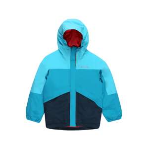 VAUDE Outdoorová bunda 'Escape'  aqua modrá / azurová modrá / světle červená / námořnická modř