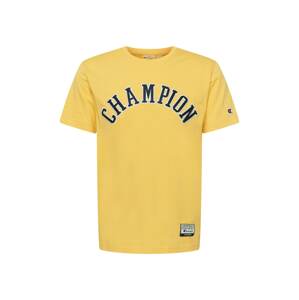 Champion Authentic Athletic Apparel Tričko  žlutá / bílá / marine modrá