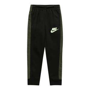 Nike Sportswear Kalhoty  šedá / pastelově zelená / světle zelená