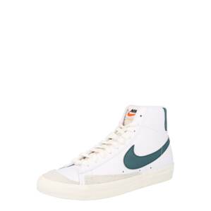 Nike Sportswear Kotníkové tenisky 'Blazer 77'  bílá / petrolejová / světle béžová
