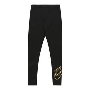 Nike Sportswear Legíny  žlutá / černá
