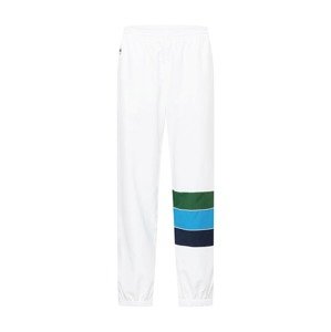 Lacoste Sport Sportovní kalhoty  bílá / zelená / světlemodrá / noční modrá
