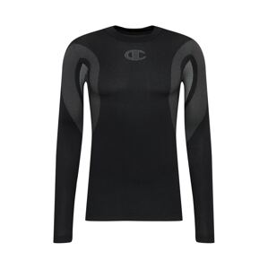 Champion Authentic Athletic Apparel Funkční tričko  černá / šedá