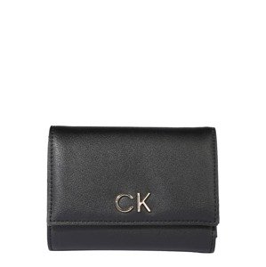 Calvin Klein Peněženka 'Re-Lock'  zlatá / černá