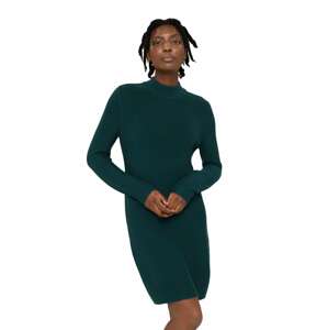 ESPRIT Úpletové šaty  tmavě zelená