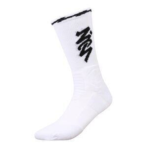 Jordan Ponožky 'Zion Flight'  černá / bílá