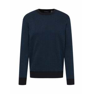 Esprit Collection Sweatshirt 'Pima'  černá / tmavě modrá