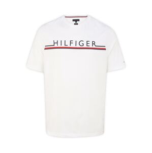 Tommy Hilfiger Big & Tall Tričko  bílá / červená / noční modrá