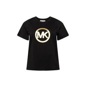 Michael Kors Plus Tričko  černá / zlatá