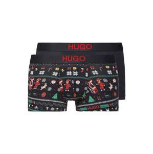HUGO Boxershorts  bílá / námořnická modř / červená / zelená / žlutá