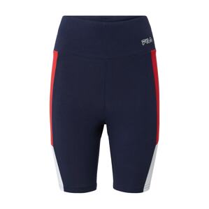 FILA Sportovní kalhoty 'PERI'  tmavě modrá / bílá / červená