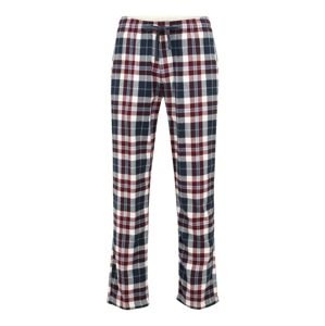 Abercrombie & Fitch Pyžamové kalhoty  námořnická modř / bílá / červená