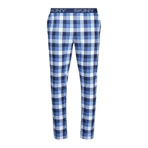 Skiny Pyžamové kalhoty  modrá / námořnická modř / světlemodrá / bílá