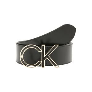 Calvin Klein Opasek  zlatá / černá