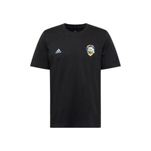 ADIDAS PERFORMANCE Funkční tričko  černá / světlemodrá / královská modrá / žlutá