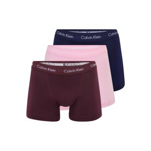 Calvin Klein Underwear Boxerky  růžová / tmavě červená / tmavě modrá / bílá