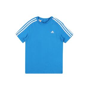 ADIDAS PERFORMANCE Funkční tričko  nebeská modř / bílá
