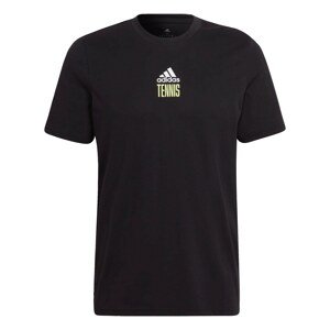ADIDAS PERFORMANCE Funkční tričko  černá / bílá / světle zelená
