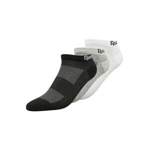 Reebok Sport Sportovní ponožky  šedý melír / černá / bílá