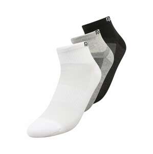 Reebok Sport Sportovní ponožky  šedá / černá / bílá